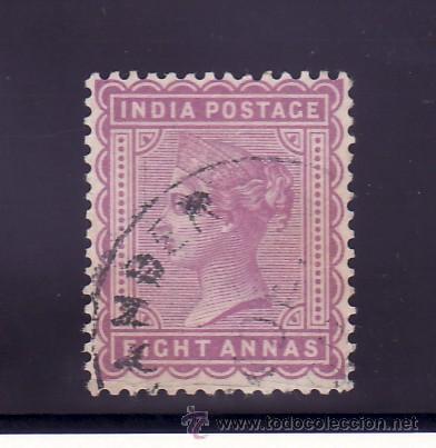 Sellos: india inglesa  41 usada, - Foto 1