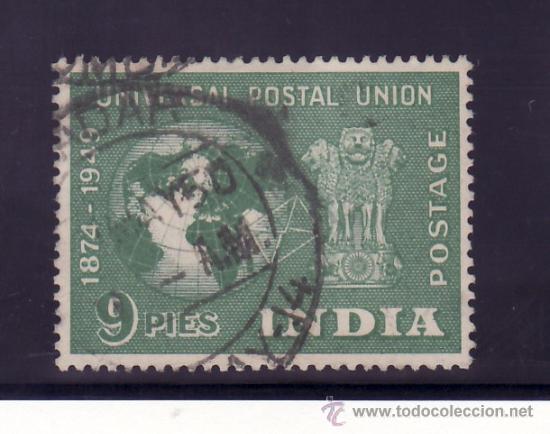 Sellos: india   23 usada, u.p.u. - Foto 1