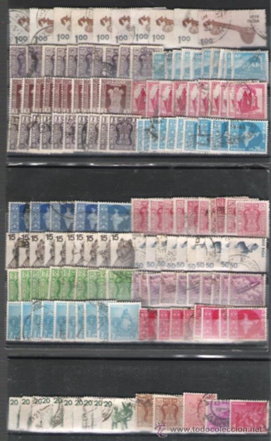 Sellos: INDIA GRAN LOTE DE SELLOS - Foto 1