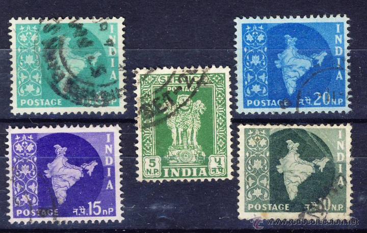 Sellos: INDIA.- - Foto 1