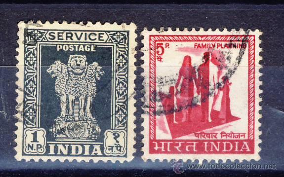 Sellos: INDIA.- - Foto 1