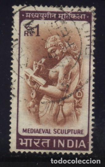 Sellos: S-00442- INDIA. MEDIAEVAL SCULPTURE. - Foto 1