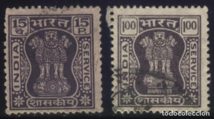 Sellos: S-00618- INDIA. SERVICE. - Foto 1