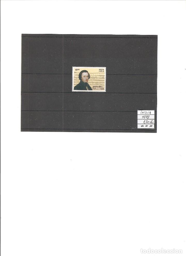 Sellos: INDIA. CHOPIN** - Foto 1