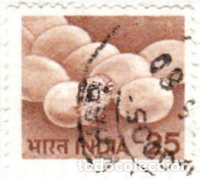 Sellos: 1979-82 - INDIA - POLLO - YVERT 594 - Foto 1