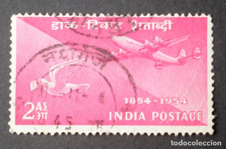 Sellos: 1954 India I Centenario emisi&oacute;n sellos - Foto 1