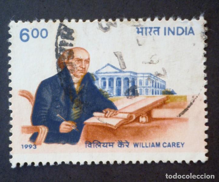 Sellos: 1993 India  William Carey - Foto 1