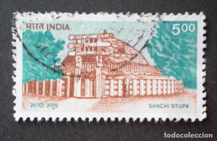 Sellos: 1994 India Estupa Sanchi - Foto 1