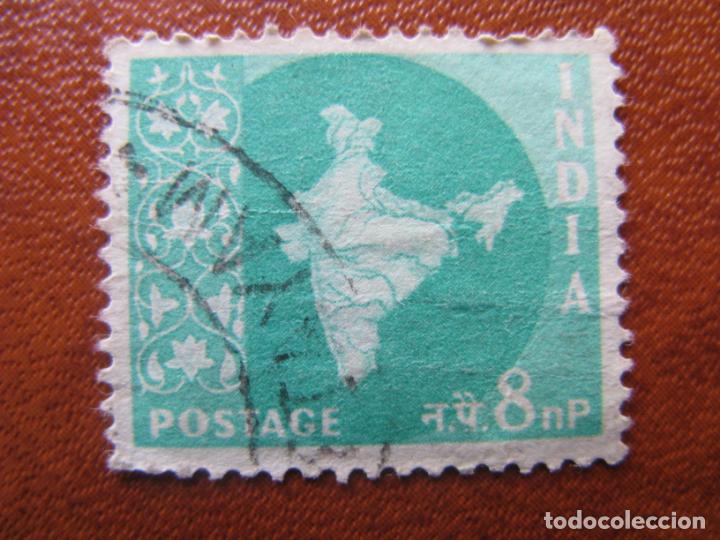Sellos: India 1957, Yvert 75A - Foto 1