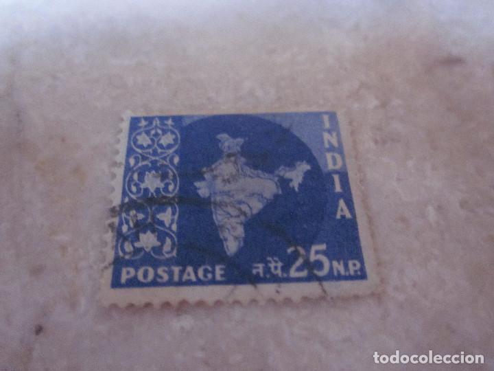Sellos: SELLO INDIA  25 N.P. - Foto 1