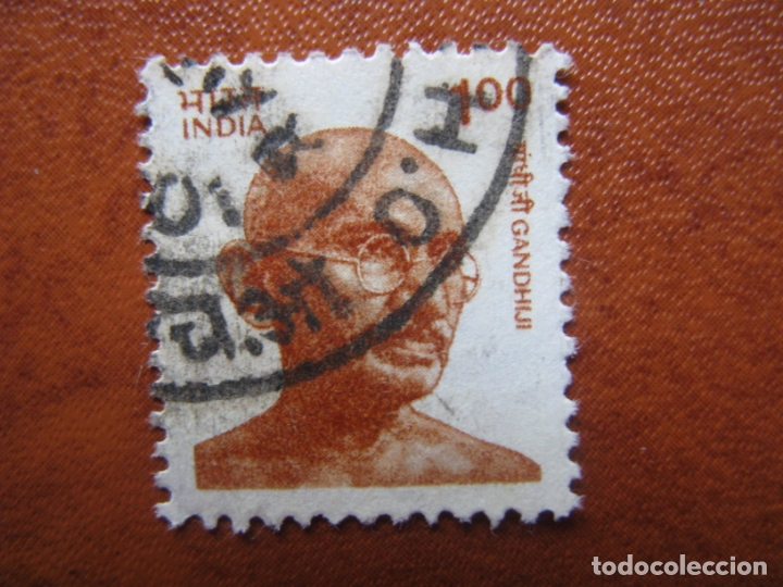 Sellos: india* gandhi - Foto 1
