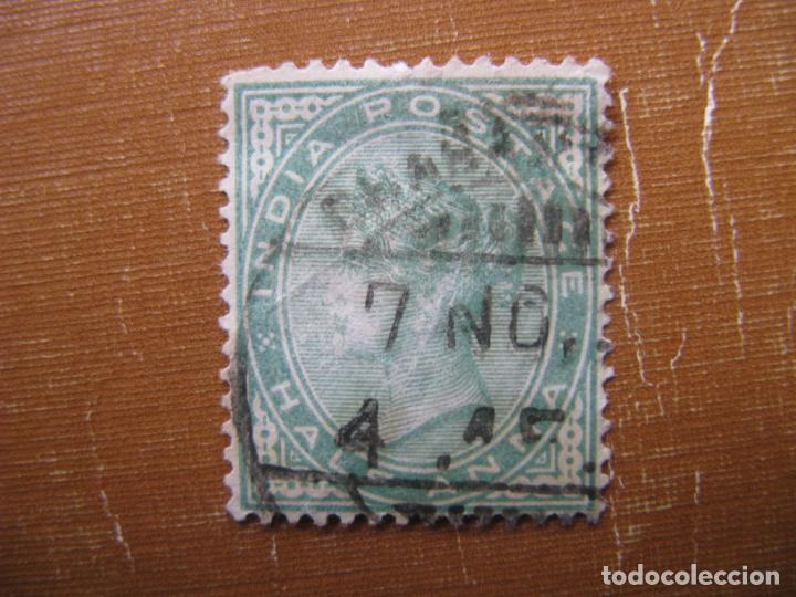 Sellos: -india inglesa 1882, Yvert 33 - Foto 1