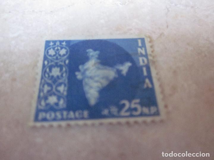 Sellos: SELLO INDIA 25 N.P. - Foto 1