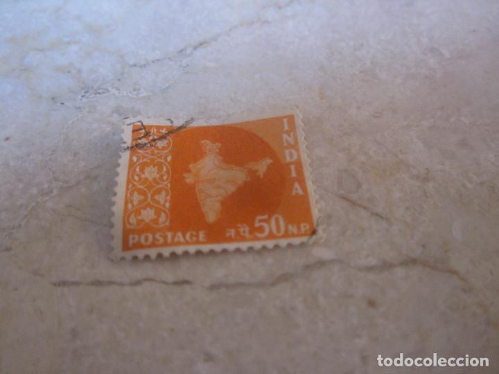 Sellos: SELLO 50 N.P. INDIA - Foto 1