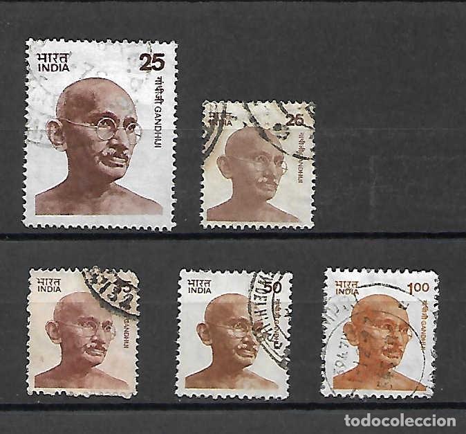 Sellos: gandhi. india. - Foto 1