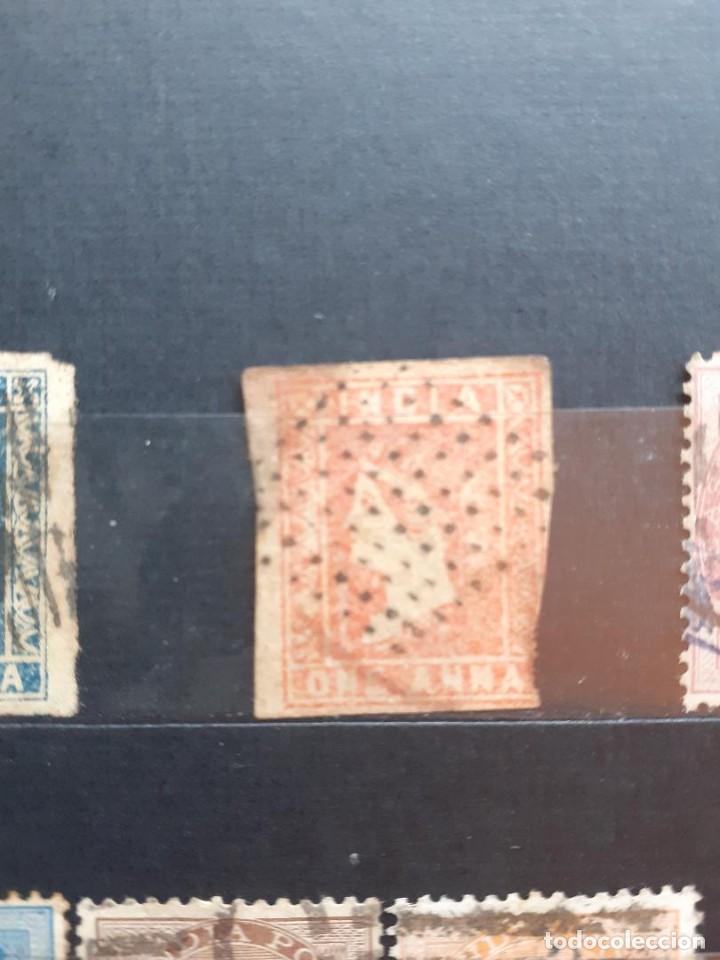 Sellos: India. One Anna de 1854 - Foto 1