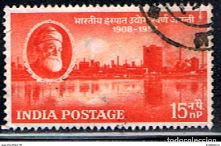 Sellos: INDIA // YVERT 93 // 1958 ... USADO - Foto 1