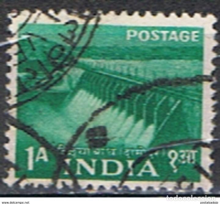 Sellos: INDIA // YVERT 57 // 1955 ... USADO - Foto 1