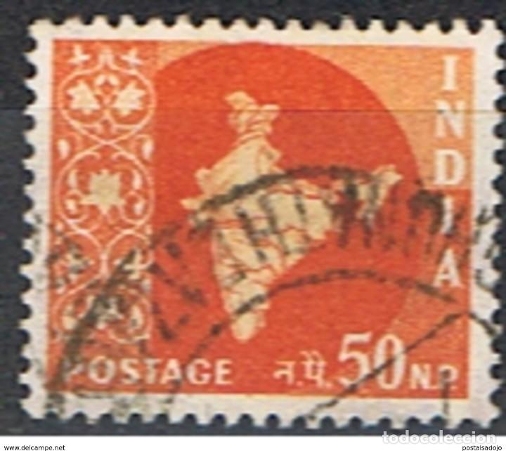 Sellos: INDIA // YVERT 103 // 1958-63 ... USADO - Foto 1