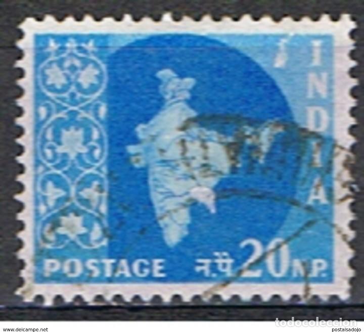 Sellos: INDIA // YVERT 101 // 1958-63 ... USADO - Foto 1