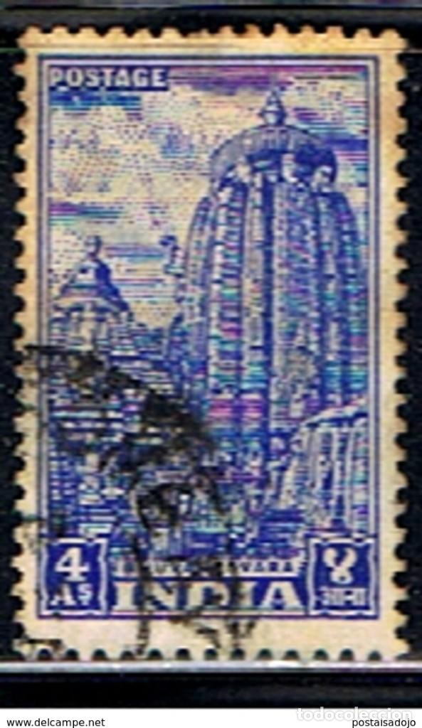Sellos: INDIA // YVERT 14 // 1949 ... USADO - Foto 1