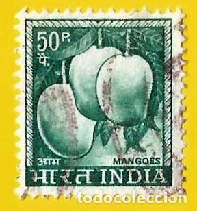 Sellos: INDIA. 1967. FRUTAS. MANGO - Foto 1