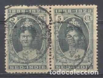 Sellos: India Holandesa,, usado - Foto 1