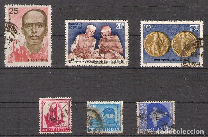 Sellos: LOTE SELLOS DE INDIA - USADO - Foto 1
