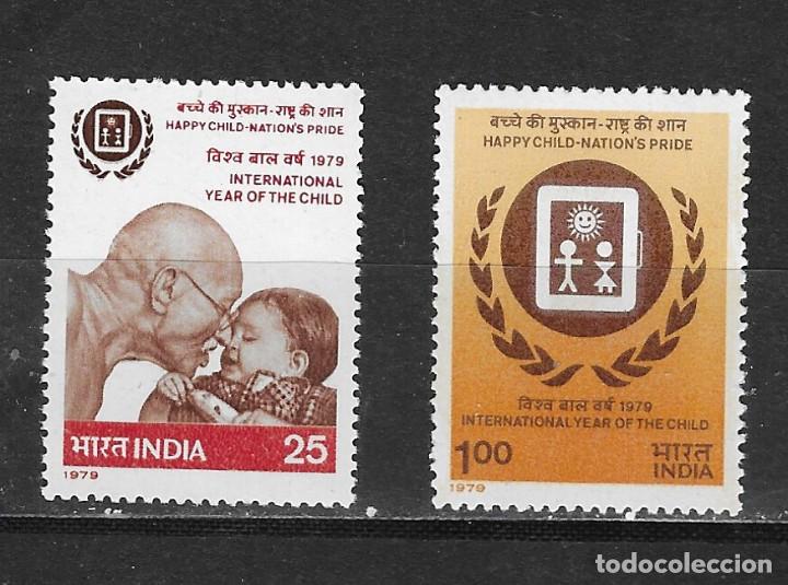 Sellos: INDIA N&ordm; 579 AL 580 (**) - Foto 1