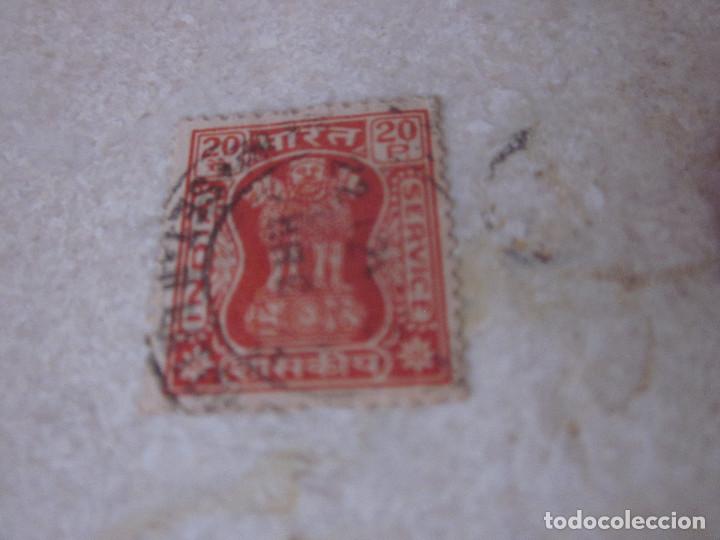 Sellos: SELLO USADO 20 P INDIA - Foto 1