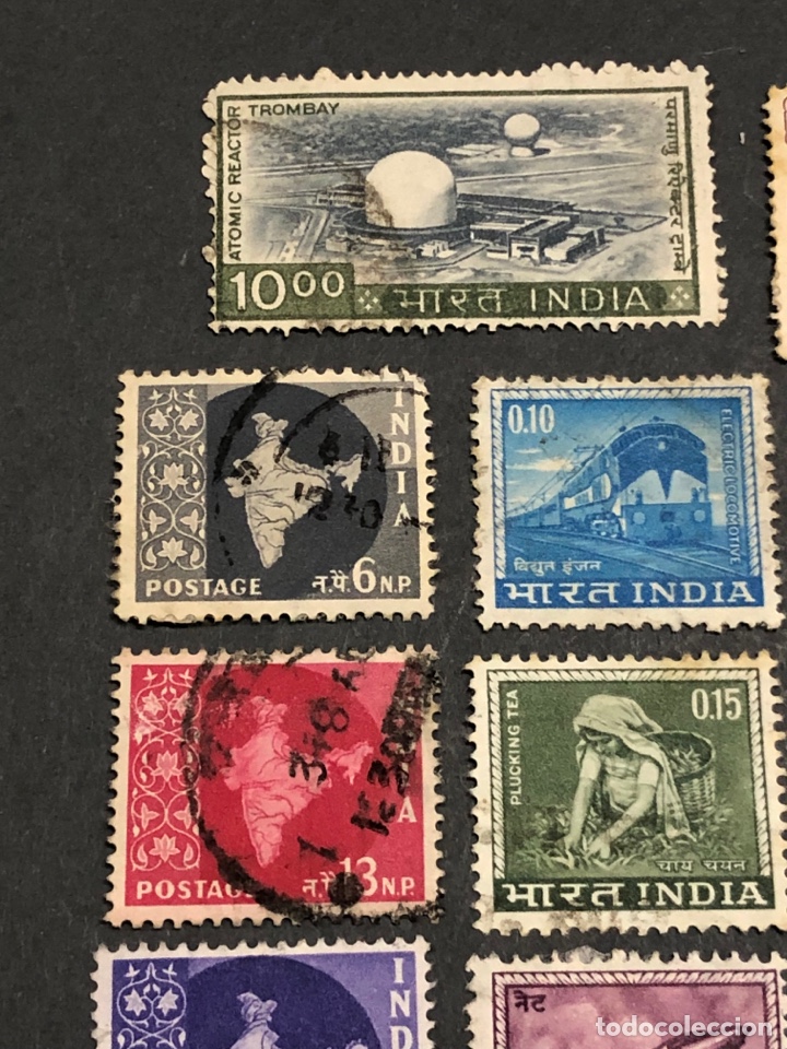 Sellos: Lote de 20 sellos India - Foto 2