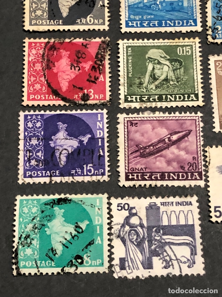 Sellos: Lote de 20 sellos India - Foto 3