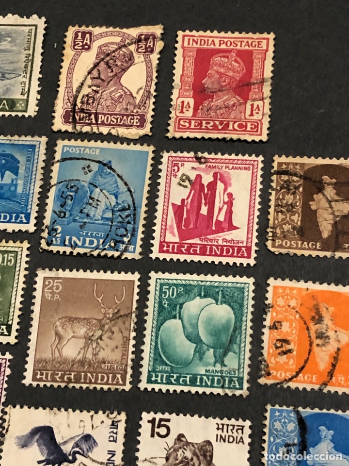 Sellos: Lote de 20 sellos India - Foto 4