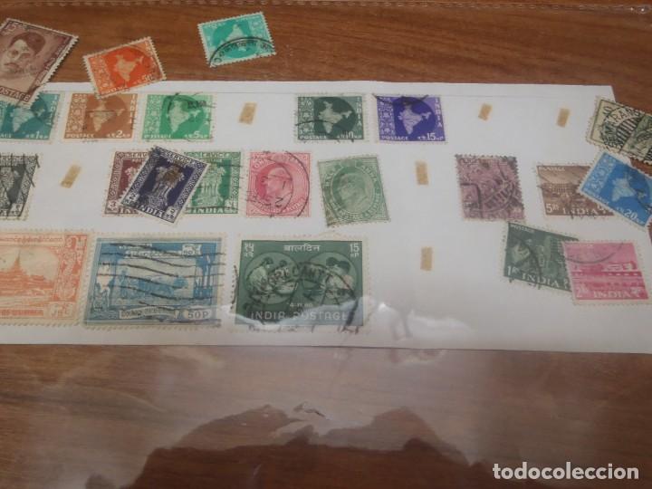 Sellos: SELLOS - LOTE DE 19 DE LA INDIA - Foto 1
