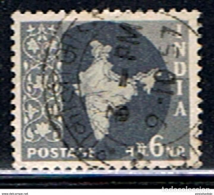 Sellos: INDIA // YVERT 75 // 1957-58 ... USADO - Foto 1