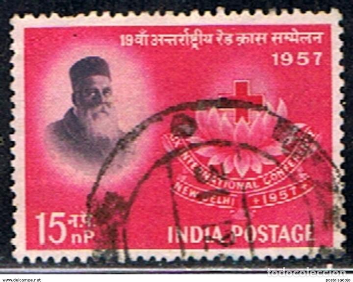 Sellos: INDIA // YVERT 86 // 1957 ... USADO - Foto 1