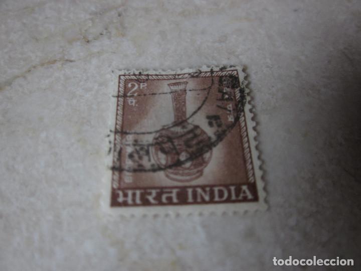 Sellos: SELLO INDIA 2 PIASTRAS - Foto 1