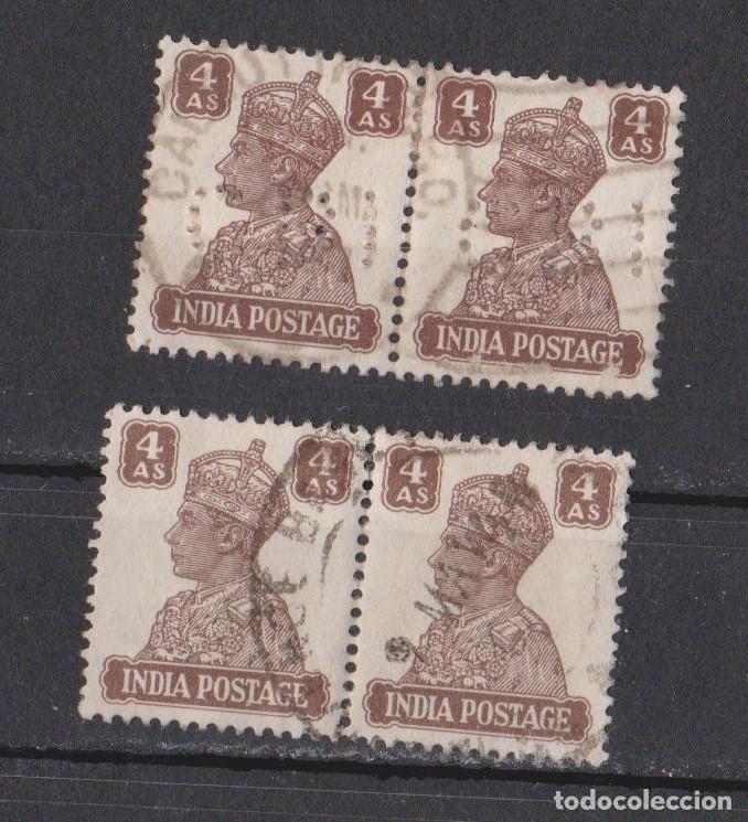 Sellos: INDIA 1&frac12;a Chocolate (1919) - Foto 1