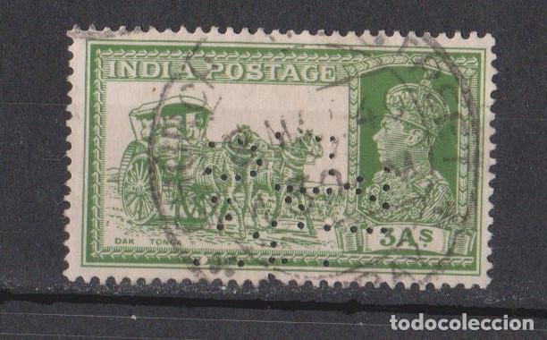 Sellos: INDIA 1937 PERFORADO - Foto 1