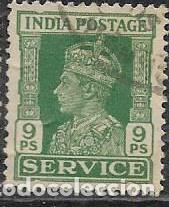 Sellos: INDIA BRIT&Aacute;NICA SERVICIOS YVERT 108 - Foto 1