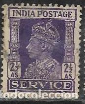 Sellos: INDIA BRIT&Aacute;NICA SERVICIOS YVERT 113 - Foto 1