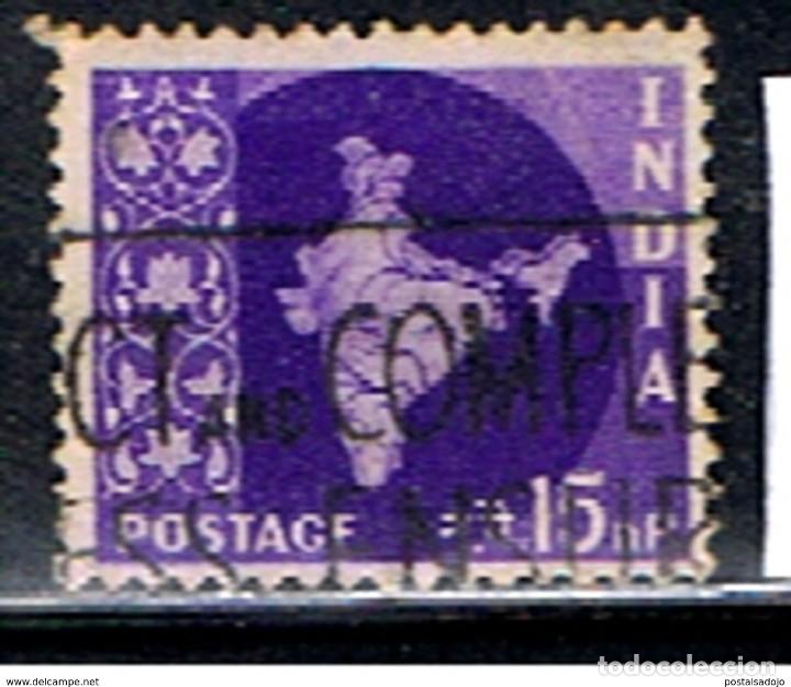Sellos: INDIA // YVERT 78 // 1957-58 ... USADO - Foto 1