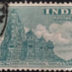 Timbres: INDIA 1949 EMBLEMAS NACIONALES. USADO.. Lote 360010395