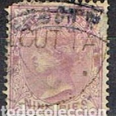 Sellos: INDIA (COLONIA INGLESA) IVERT Nº 29 (AÑO 1874), LA REINA VICTORIA, EMPERATRIZ DE LA INDIA, USADO