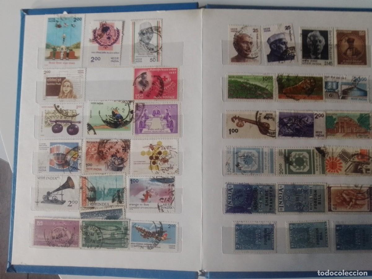 Sellos: ALBUM DE SELLOS DE LA INDIA - Foto 1
