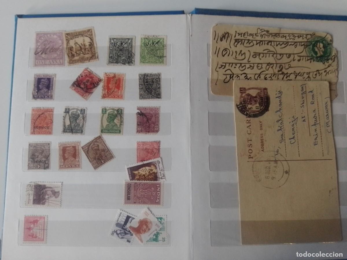 Sellos: ALBUM DE SELLOS DE LA INDIA - Foto 6