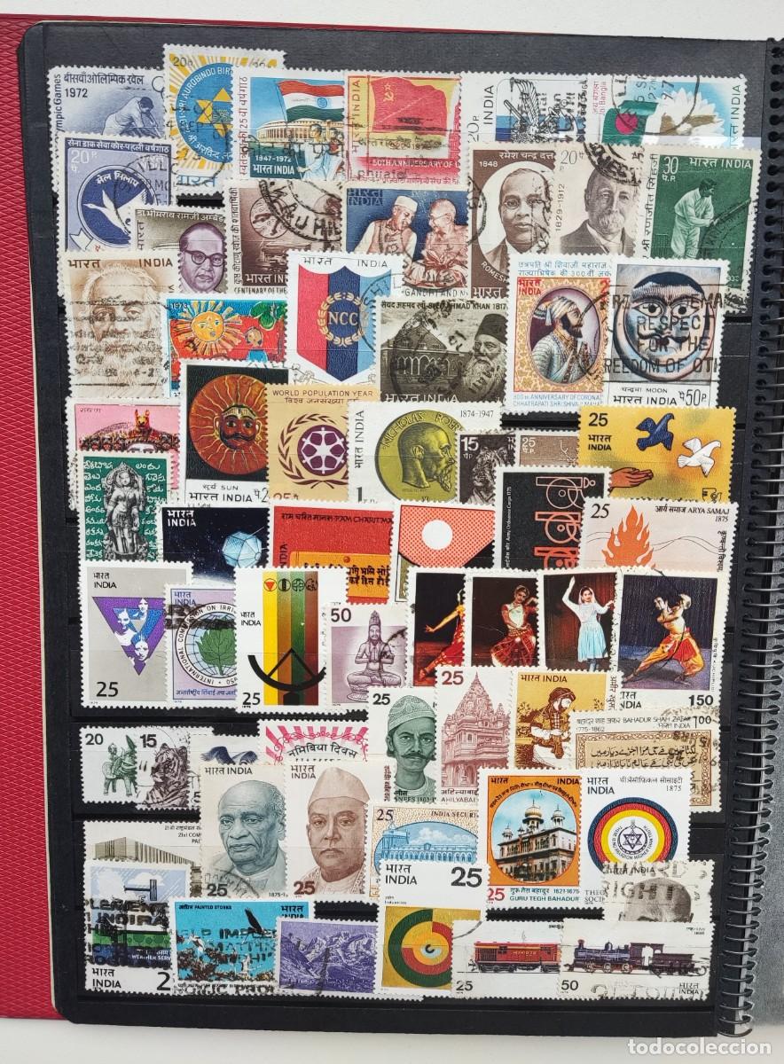 Sellos: INDIA. Colecci&oacute;n 473 sellos. - Foto 4
