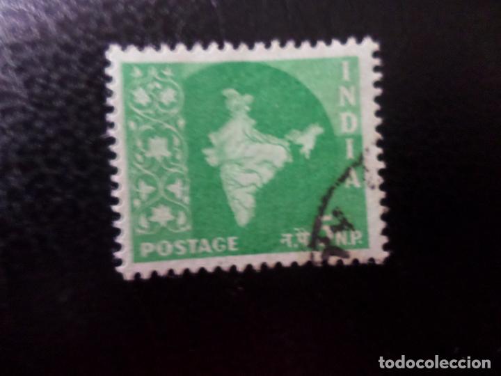 Sellos: *india, 1957, mapa, Yvert 74 - Foto 1