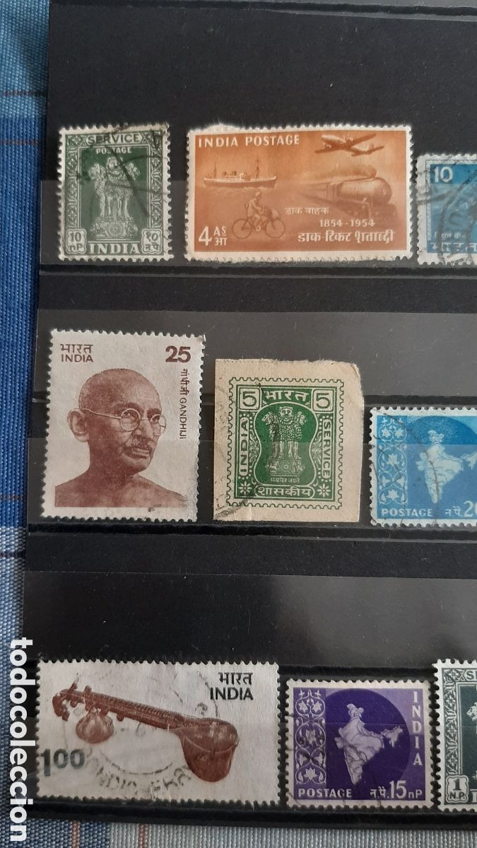 Sellos: (INDIA) LOTE DE SELLOS EN USADO - Foto 2