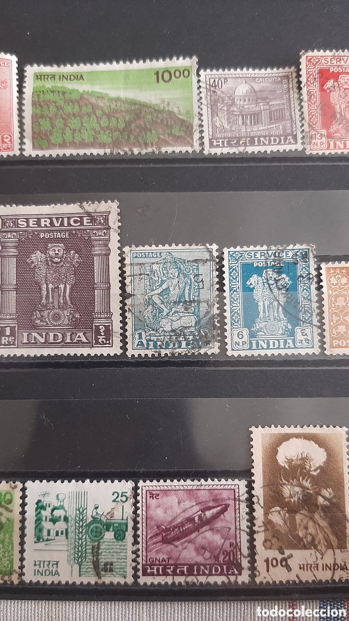 Sellos: (INDIA) LOTE DE SELLOS EN USADO - Foto 4